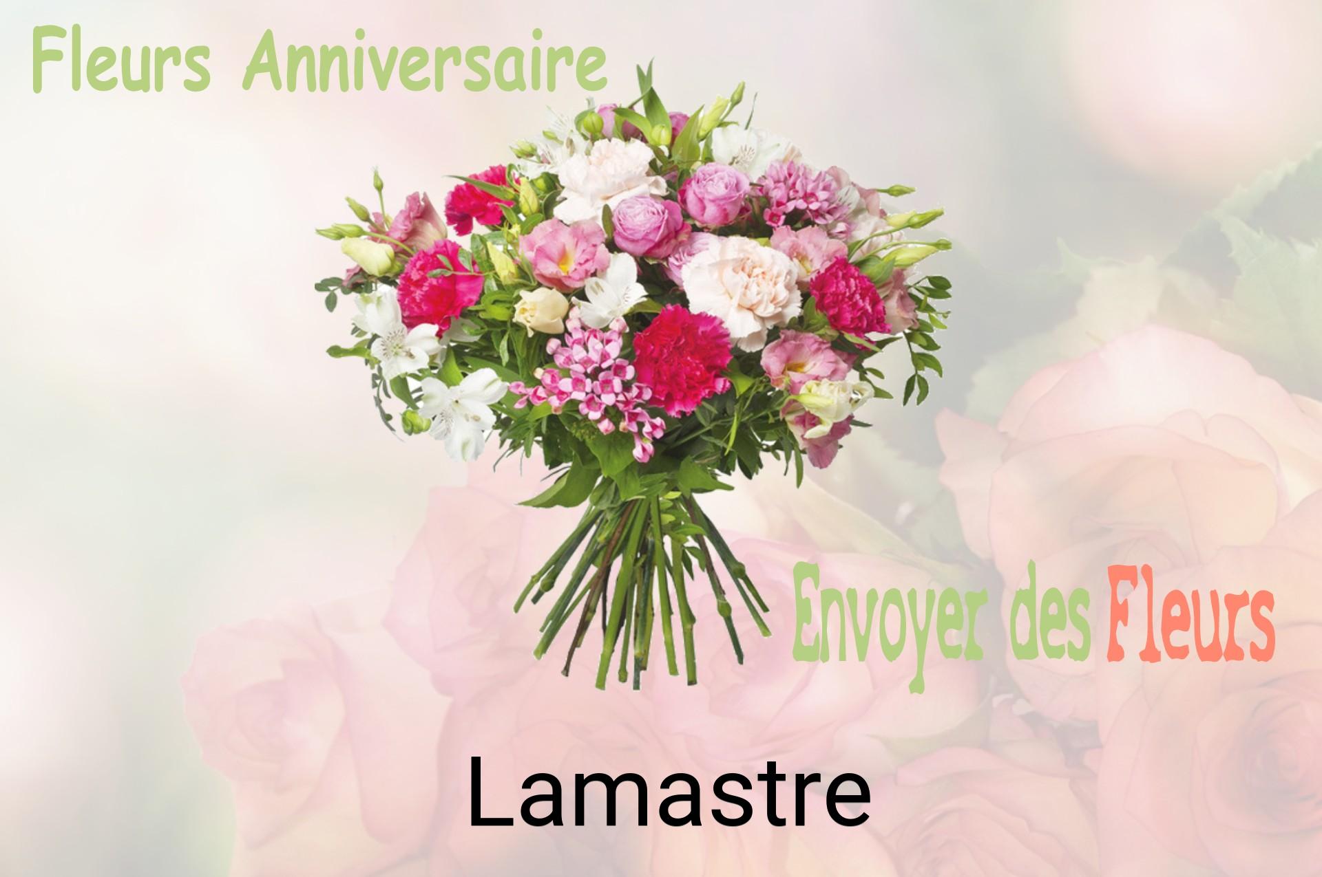 Bouquet de fleurs d’anniversaire livré à Lamastre