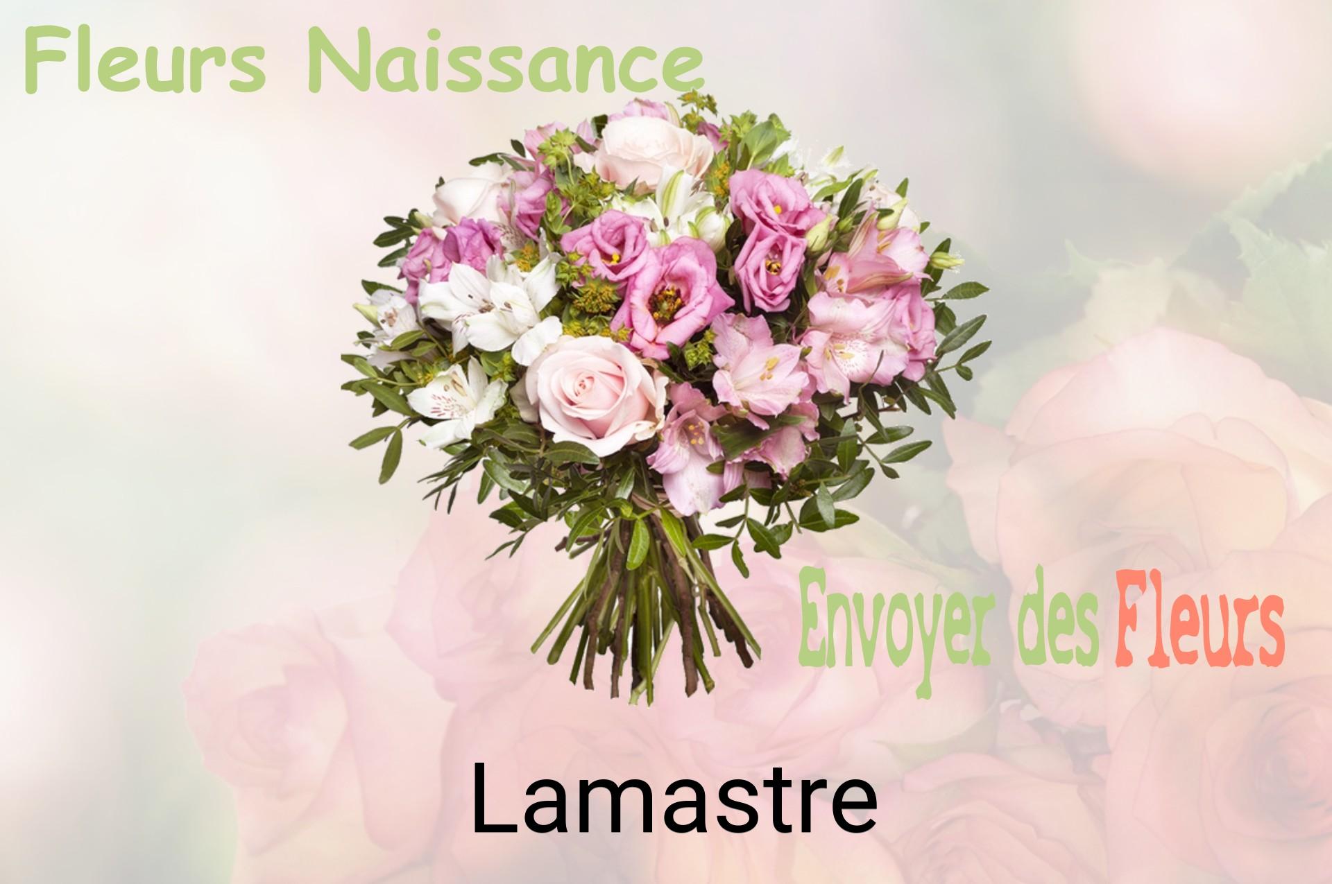 Bouquet de fleurs de naissance livré à Lamastre