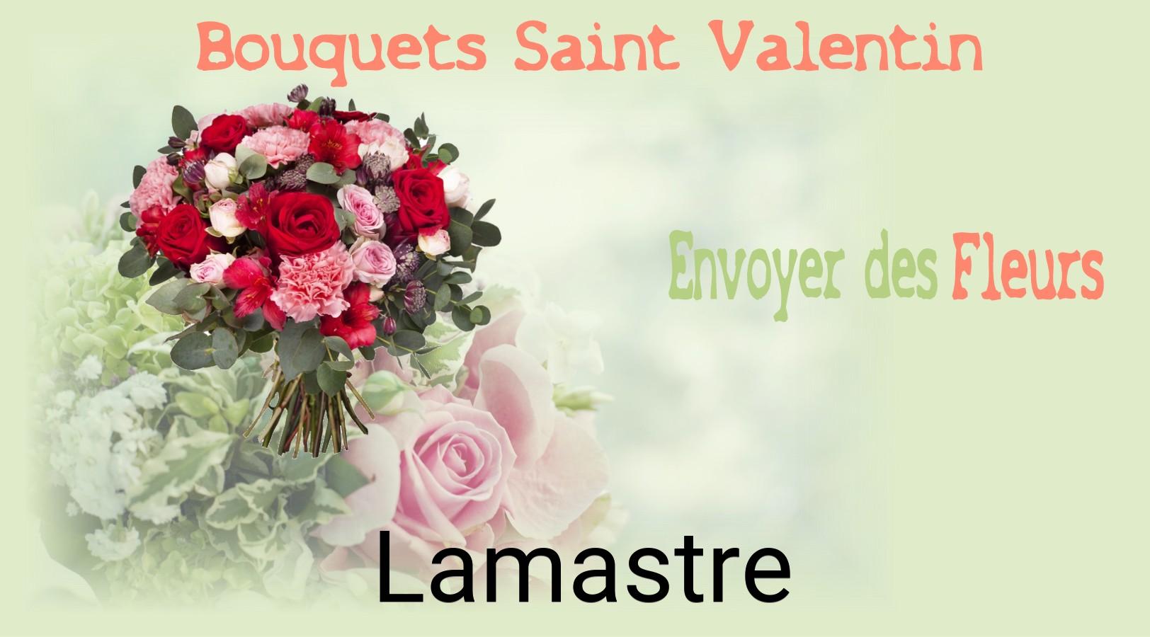 Roses de Saint-Valentin livrées à Lamastre